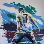 ronaldo τοιχογραφία