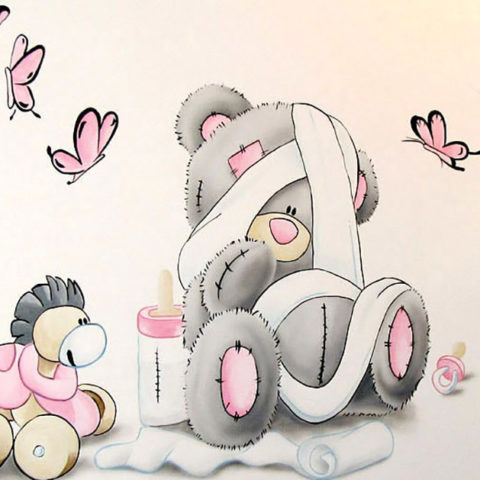 Forever Friends τοιχογραφία