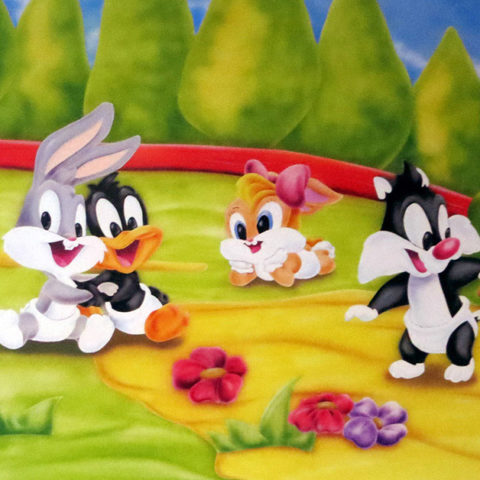 Luney tunes ζωγραφική