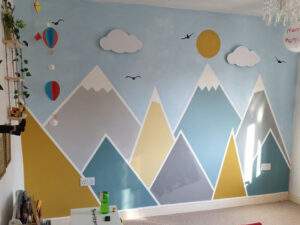 ζωγραφική βουνά