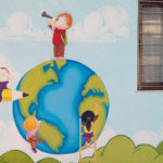 ζωγραφική σε σχολείο