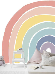 τοιχογραφία ουράνιο τόξο