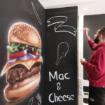 painting a mural